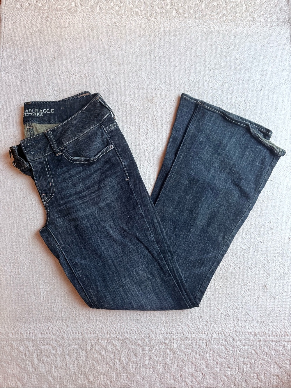 American Eagle Outfitters Dark Blue Bootcut Jeans